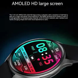 ZW60 Smartwatch AMOLED Always on Display